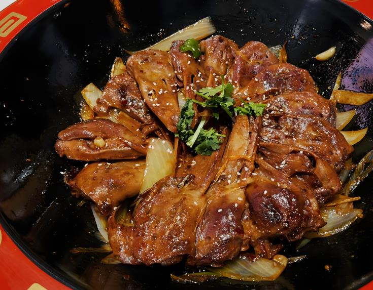 酱香鸭头干锅鸭头如何做技术配方教程秘制麻辣鸭头